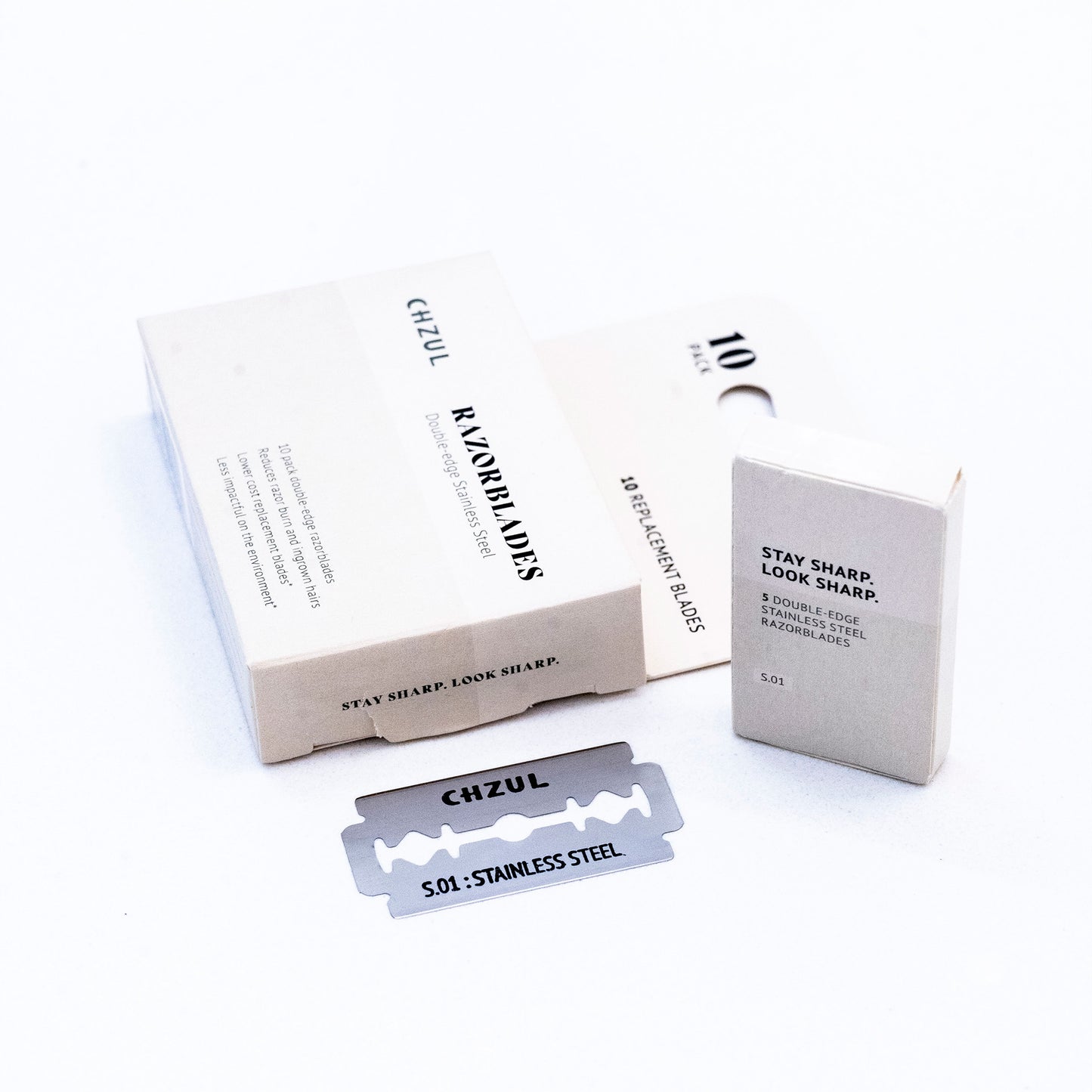 S.01 Double Edge Razor Blades 10 pack